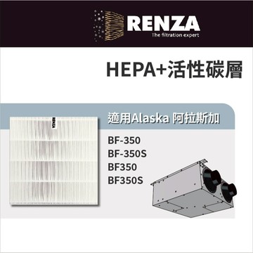 適用 Alaska 阿拉斯加 BF-350 BF-350S BF350 BF350S 雙向流新風機 HEPA濾網 濾芯