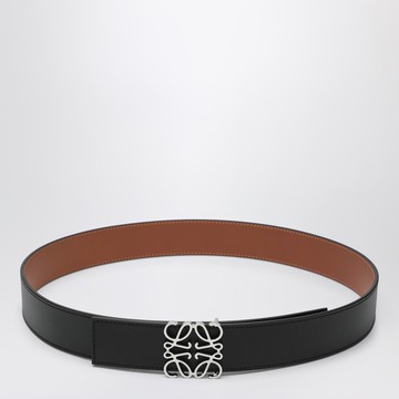 Reversible Anagram belt in brown/black