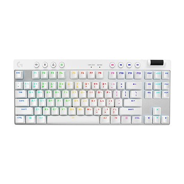 【 Logitech 羅技 】G Pro X LIGHTSPEED 白色 無線 機械式 TKL 遊戲鍵盤