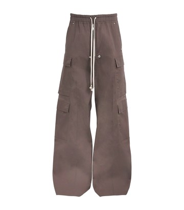 Rick Owens Cargobelas Wide-Leg Toursers