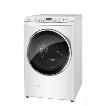 【Panasonic 國際牌】 17公斤 變頻溫水洗脫烘滾筒洗衣機 晶鑽白 NA-V170MDH-W