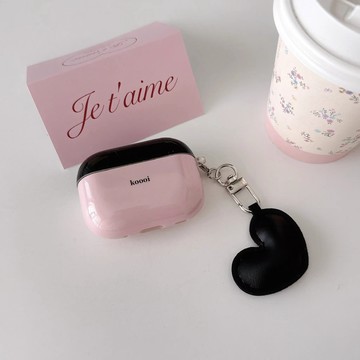lulu|字母愛心耳機殼 適用airpods4耳機套airpodspro2/3保護殼 airpods2/3殼
