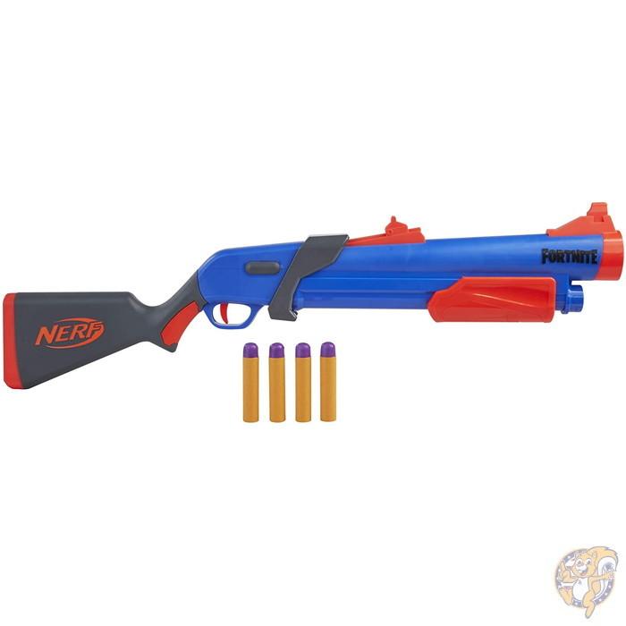 ナーフ フォートナイトポンプSGブラスター NERF 公式メガダーツ4個付き