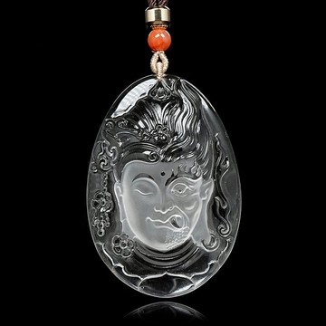 【正佳珠寶】白水晶 頂級超淨透 一念之間 58g 白水晶吊墜