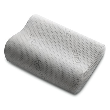 frante 可機洗記憶棉頸椎枕  500×300×80mm  1個  灰色