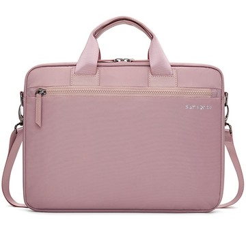 Samsonite DENDI-ICT 13.3吋筆電手提包(附肩背帶)-櫻花粉