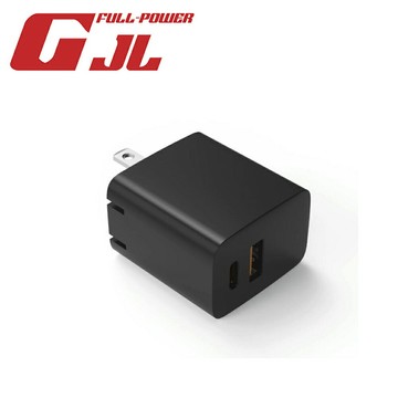 【GJL】PD20W+QC18W 1A1C 快充充電器 黑色【三井3C】
