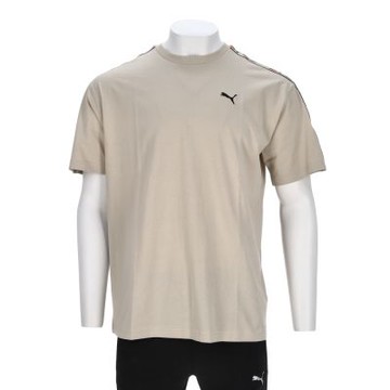 Puma 流行系列Floral Sport 男款 杏色 歐規 花卉織帶 T恤 運動 休閒 短袖 68955868