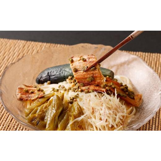 ふるさと納税 京都府 京都市  炭火焼穴子うどん(実山椒入)（２人前）