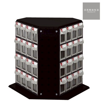 樹德SHUTER旋轉架RFO-848 黑身灰抽