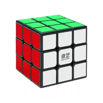 【888ezgo】魔方格6.8公分大三階魔術方塊(滑順入門款)(6色黑邊版)(授權)