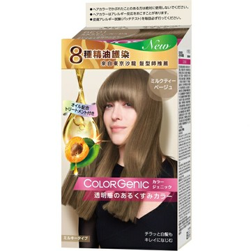 絲蘊 極致透感沙龍染系列 BE01 霧感米棕(100ml+50g+15g)