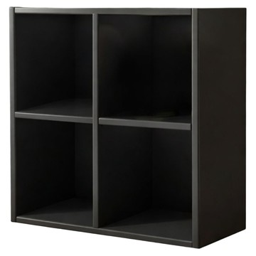 HORLA生活家居 4格置物櫃 SG006386N430V01  黑色  60 x 30 x 75cm