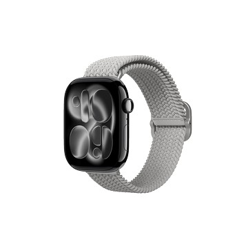 Apple Watch Series 11 (46mm) Apple Watch 專用編織錶帶 灰