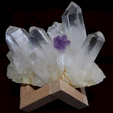 天然白水晶簇擺件消磁標本石家居裝飾辦公室頂梁柱毛料魚缸石禮品