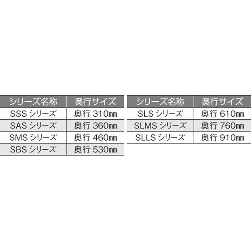 メーカー公式ショップ ｽﾃﾝﾚｽ ｴﾚｸﾀｰｼｪﾙﾌ SMS 610×PS1900 4段