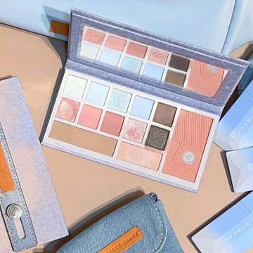 🌸台灣現貨🌸 完美日記 PERFECT DIARY 牛仔丹寧眼影綜合盤 十三色  暖橘丹寧  酷粉丹寧出清