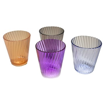 Toppuror泰浦樂 費歐斯飲料杯 370ml 耐熱-20℃~120℃  4個  1組