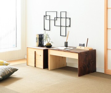 旭川家具 木 Life Product 庫頁冷杉的家具 書桌