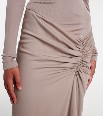 Christopher Esber Sonora off-shoulder jersey gown