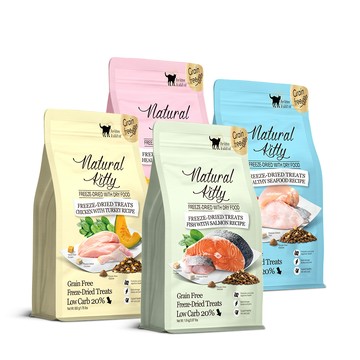 Natural Kitty 低碳無穀凍乾糧系列丨1.8KG丨單包