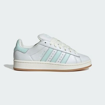 Adidas 愛迪達 Campus 00s W [JH7285] 女 休閒鞋 舒適 白淺綠 麵包鞋 經典 百搭