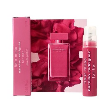 Narciso Rodriguez Fleur Musc 桃色優雅女性淡香精 EDP 1ml 平行輸入