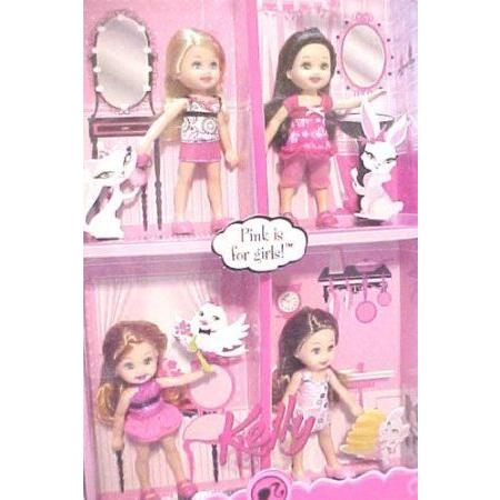 Barbie(バービー) Kelly Pink is for Girls Kelly Doll Set of ドール