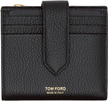 TOM FORD 黑色 Soft Grain Leather 钱包