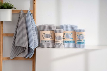 百特兔雲朵浴巾-多色任選