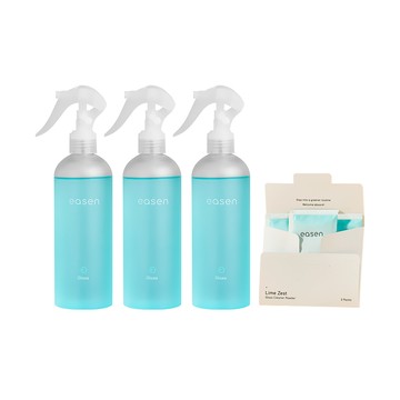 玻璃清潔劑 Easen 植萃循環玻璃鏡面清潔噴霧 300ml 三罐