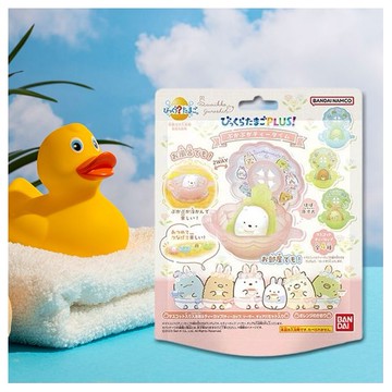 BANDAI~日本品牌 泡澡公仔沐浴球橘色橙香(角落生物下午茶時光)55g