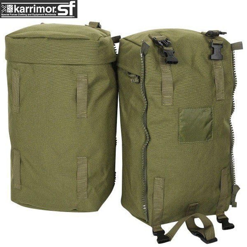 karrimor SF カリマーSF PLCE Side pockets pair OLIVE オリーブ ミリタリーポーチ プレデター45 セイバー  オプション リュック【Sx】【T】 | LINEブランドカタログ