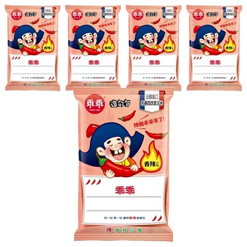 乖乖 玉米脆條 香辣口味  80g  5包