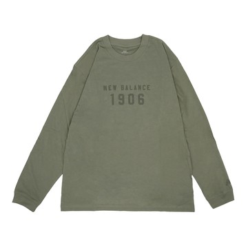 [ACS] New Balance 長袖 Sport Essentials Long 男款 綠 美版 純棉 大學T 衛衣 NB 紐巴倫 MT41518DEK