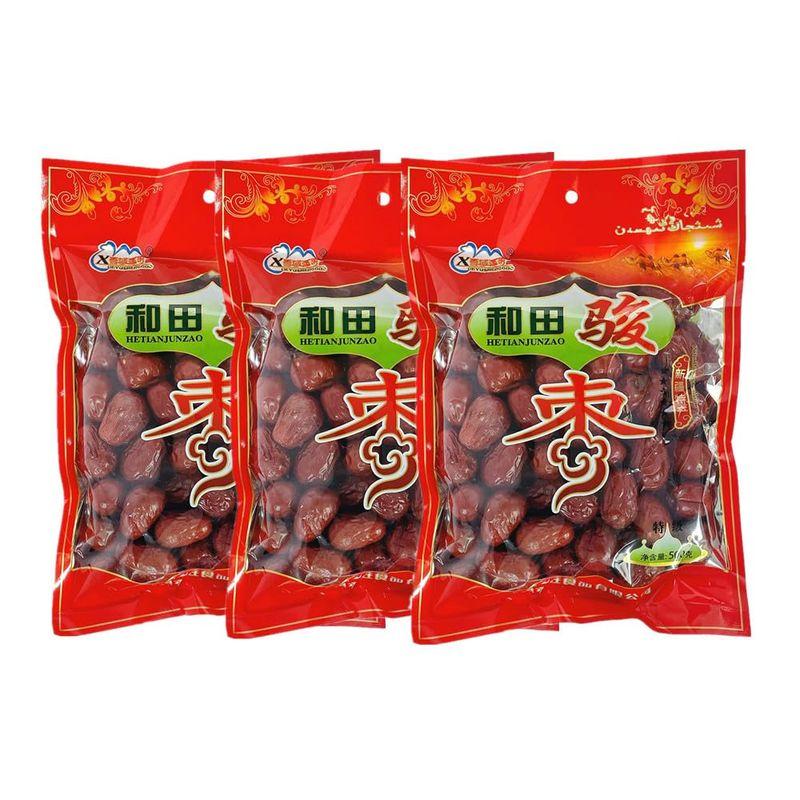 3袋セット新疆和田駿棗 ナツメ 500g×3