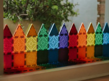 【MAGBRIX】積木磁力片－正方形 (24pcs) （共兩款封面隨機出貨）