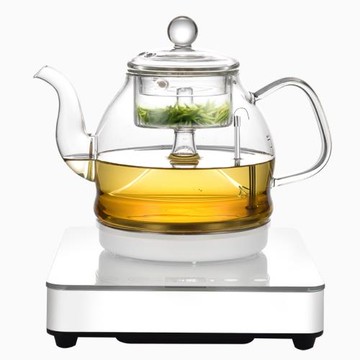 新功W19全自動底部上水黑茶煮茶器噴淋式養生壺蒸汽煮茶壺電茶爐