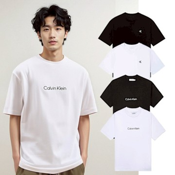 Calvin Klein 凱文克萊 CK 經典款 圓領短袖(版型偏大)