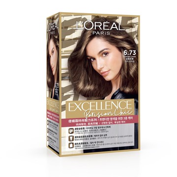 【LOREAL PARIS 巴黎萊雅】優媚霜時尚魅力系列（6.73 亞麻灰棕）