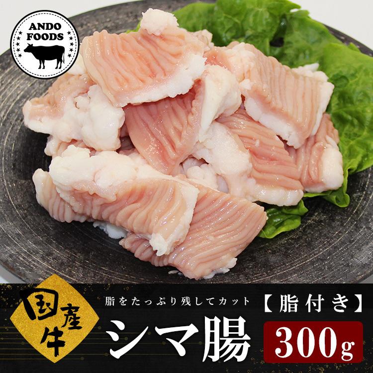 国産牛 シマ腸  （300g）