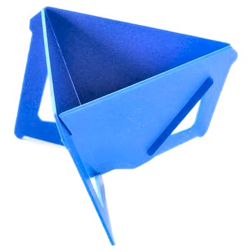 MUNIEQ Tetra Drip 02P 簡約攜帶型濾泡咖啡架 大  1個  藍色