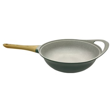 Debo 德鉑廚具 美型單把微壓不沾炒鍋 32cm  1組