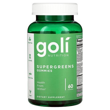 Goli Nutrition, Supergreens 軟糖，60 粒軟糖