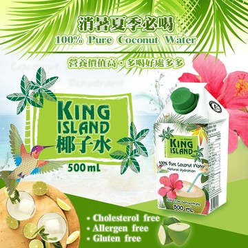 泰國King Island椰子水500ml