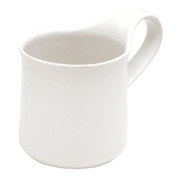 ZERO JAPAN 造型馬克杯 大 一體成形舒適握把暖心設計  白色  1個