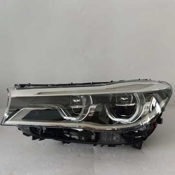 (質量保固）16-19款BMW 7系 G12 LED勺子大燈原廠大燈總成原裝前大燈頭燈