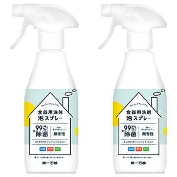 第一石鹼 噴霧式洗碗精  300ml  2瓶