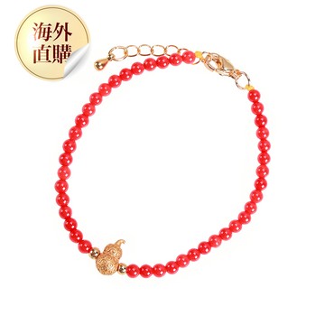 天賜福祿天然紅珊瑚手鍊（限海外直購）Bracelet