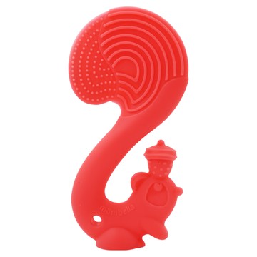 mombella 萌萌小松鼠固齒器 英國設計 造型歐美  紅色  1個